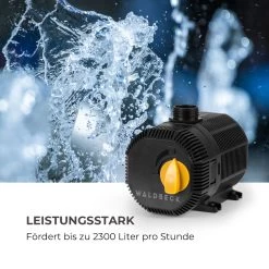 Nemesis T35 Teichpumpe 35W Leistung 2 M Förderhöhe 2300l/h Durchsatz -Gartenwelt Verkauf 10033390 de 0003 logo