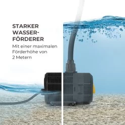 Nemesis T35 Teichpumpe 35W Leistung 2 M Förderhöhe 2300l/h Durchsatz -Gartenwelt Verkauf 10033390 de 0005 logo