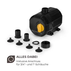 Nemesis T35 Teichpumpe 35W Leistung 2 M Förderhöhe 2300l/h Durchsatz -Gartenwelt Verkauf 10033390 de 0007 logo