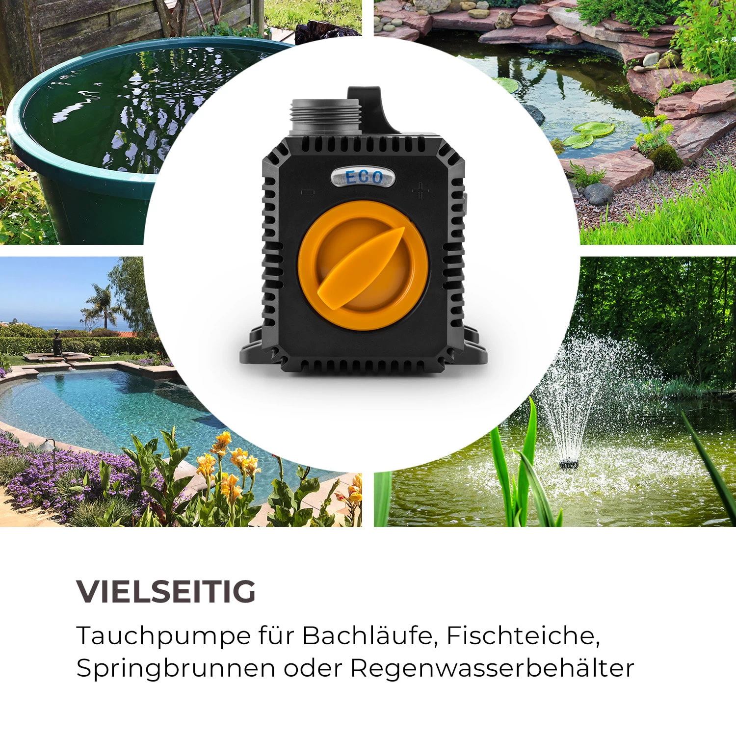 Lagoon 3600 Teichpumpe 3.600 L/h EcoSave: 20 Watt 2,8 Meter Förderhöhe 8 Lagoon 3600 Teichpumpe 3.600 L/h EcoSave: 20 Watt 2,8 Meter Förderhöhe – Bild 6