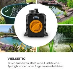 Lagoon 5200 Teichpumpe 5.200 L/h EcoSave: 40 Watt 4,8 Meter Förderhöhe -Gartenwelt Verkauf 10033392 de 0006 logo
