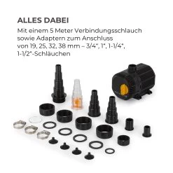 Aquaklar Teichdruckfilter-Set 11W UV-C Klärer 35W Pumpe 5 M Schlauch -Gartenwelt Verkauf 10033393 de 0006 logo