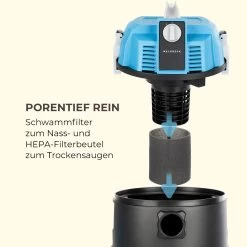Lakeside Power Teichsauger Schlammsauger 1400W 18kPa 35l Tank Blau 17 Lakeside Power Teichsauger Schlammsauger 1400W 18kPa 35l Tank Blau -Gartenwelt Verkauf 10033423 de 0006 logo