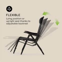 California Dreaming Sonnenliege, Polsterung, Stahlrahmen, Schwarz 14 California Dreaming Sonnenliege, Polsterung, Stahlrahmen, Schwarz -Gartenwelt Verkauf 10033474 yy 0005 logo Blumfeldt California Dreaming Sonnenliege schwarz