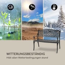 Pozzilli BL Gartenbank Aluminiumguss Witterungsbeständig Schwarz 13 Pozzilli BL Gartenbank Aluminiumguss Witterungsbeständig Schwarz -Gartenwelt Verkauf 10033486 de 0004 logo