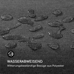 Tahiti Hollywoodschaukel Sonnendach 110cm 2-Sitzer Massivholz Grau -Gartenwelt Verkauf 10033575 de 0007 logo