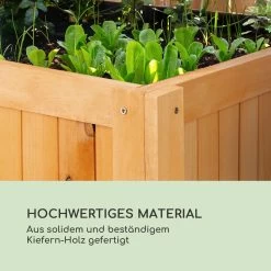 Altiplano Cubic Hochbeet 100 X 100 X 50 Kiefer Gartenvlies ErgoGrow -Gartenwelt Verkauf 10033605 de 0006 logo