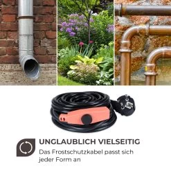 Flow Wire Frostschutzkabel 4m Mit Thermostat IP68 12 Flow Wire Frostschutzkabel 4m Mit Thermostat IP68 -Gartenwelt Verkauf 10033906 de 0005 logo