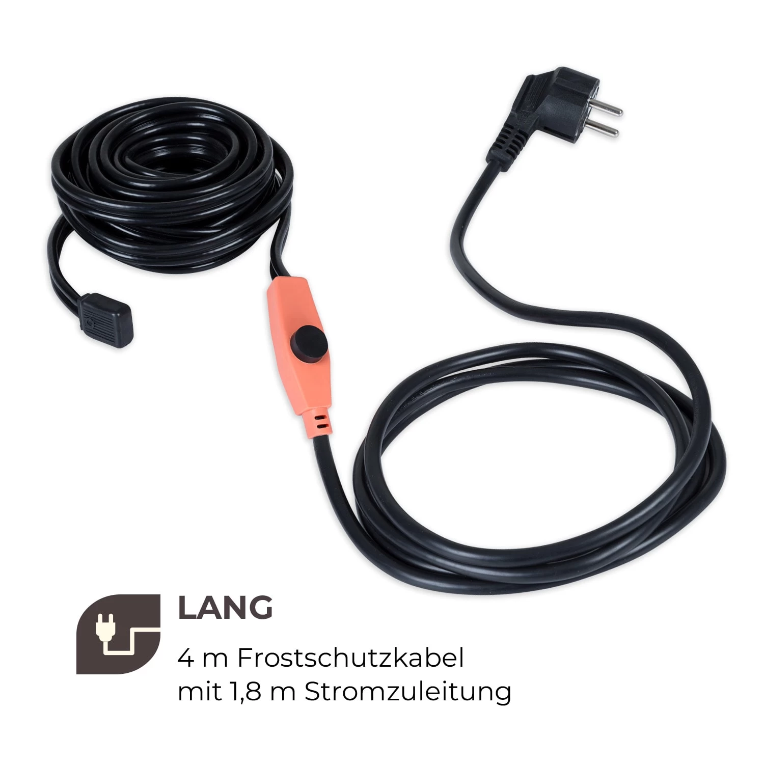 Flow Wire Frostschutzkabel 4m Mit Thermostat IP68 8 Flow Wire Frostschutzkabel 4m Mit Thermostat IP68 – Bild 6