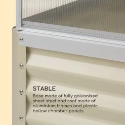 High Grow Advanced Hochbeet Mit Dach 120x95x100cm 540l Stahl Verzinkt 13 High Grow Advanced Hochbeet Mit Dach 120x95x100cm 540l Stahl Verzinkt -Gartenwelt Verkauf 10034689 uk 0004 logo