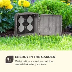 Gartenwelt Verkauf -Gartenwelt Verkauf 10034693 yy 0002 logo Waldbeck Power Rock Twilight Gartensteckdose