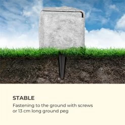 Power Rock Twilight 5 4-fach-Gartensteckdose IP44 Dämmerlichtsensor 5m 13 Power Rock Twilight 5 4-fach-Gartensteckdose IP44 Dämmerlichtsensor 5m -Gartenwelt Verkauf 10034693 yy 0005 logo Waldbeck Power Rock Twilight Gartensteckdose