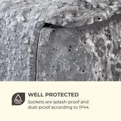 Power Rock Twilight 5 4-fach-Gartensteckdose IP44 Dämmerlichtsensor 5m 14 Power Rock Twilight 5 4-fach-Gartensteckdose IP44 Dämmerlichtsensor 5m -Gartenwelt Verkauf 10034693 yy 0006 logo Waldbeck Power Rock Twilight Gartensteckdose