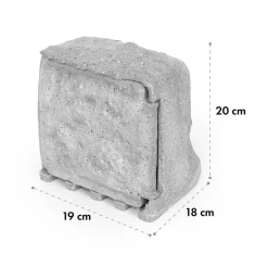 Power Rock Twilight 5 4-fach-Gartensteckdose IP44 Dämmerlichtsensor 5m 15 Power Rock Twilight 5 4-fach-Gartensteckdose IP44 Dämmerlichtsensor 5m -Gartenwelt Verkauf 10034693 yy 0007 logo Waldbeck Power Rock Twilight Gartensteckdose