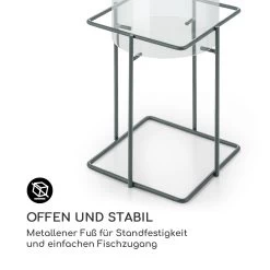 Skydive 100 Fischturm 100 Cm Ø 20 Cm Acryl Metall Transparent -Gartenwelt Verkauf 10034718 de 0004 logo