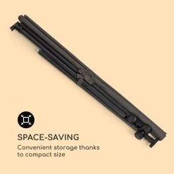 Flex-Shade L Sonnenschirm 130 X 180 Cm Polyester UV 50 Dunkelgrau -Gartenwelt Verkauf 10034726 yy 0006 logo Blumfeldt Flex Shade L Sonnenschirm 130x180 grau