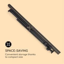 Flex-Shade XL Sonnenschirm 150 X 210 Cm Polyester UV 50 Dunkelgrau -Gartenwelt Verkauf 10034728 yy 0006 logo Blumfeldt Flex Shade XL Sonnenschirm 150x210 grau