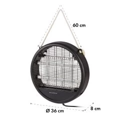 Skyfall RD Insektenvernichter 3,5W 150m² LEDs Auffangschale Kordel -Gartenwelt Verkauf 10034732 yy 0009 logo Waldbeck Skyfall RD Insektenvernichter 3 5W