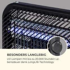 Skyfall SQ Insektenvernichter 16W 50m² UV-Lampen Auffangschale Kette -Gartenwelt Verkauf 10034733 de 0008 logo