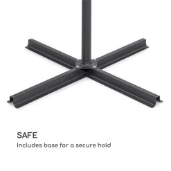 Twin Peaks Sonnenschirm Sonnenschutz 456 X 245 X 268 Cm Polyester -Gartenwelt Verkauf 10034740 yy 0004 logo Blumfeldt Twin Peaks Sonnenschirm creme