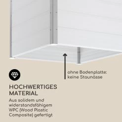 Nova Grow Gartenbeet 100 X 91 X 100 Cm WPC Holzoptik -Gartenwelt Verkauf 10034745 de 0004 logo