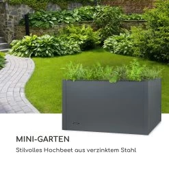 Highgrow Deluxe Hochbeet 100 X 76 X 100 Cm Verzinkter Stahl -Gartenwelt Verkauf 10034751 de 0002 logo