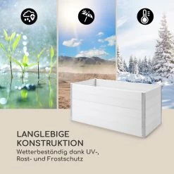 Nova Grow Gartenbeet 195 X 91 X 100 Cm WPC Holzoptik Weiß -Gartenwelt Verkauf 10034752 de 0005 logo
