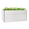 Nova Grow Gartenbeet 195 X 91 X 100 Cm WPC Holzoptik Weiß