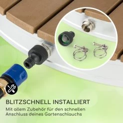 Sumatra Breeze Round Gartendusche WPC Aluminium 70x55cm Rund 13 Sumatra Breeze Round Gartendusche WPC Aluminium 70x55cm Rund -Gartenwelt Verkauf 10034760 de 0005 usp