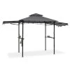 Steakhouse Wings Pavillon 244x260x152cm 160 G/m² PE Flammhemmend Stahl -Gartenwelt Verkauf 10034765 yy 0001 titel Blumfeldt Steakhouse Wings Pavillon dunkelgrau