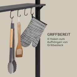 Steakhouse Wings Pavillon 244x260x152cm 160 G/m² PE Flammhemmend Stahl -Gartenwelt Verkauf 10034766 de 0008 logo