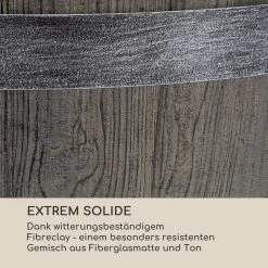 Winegrow Pflanzgefäß 52,5 X 31,5 Cm (ØxH) Leicht Fibreclay Grau -Gartenwelt Verkauf 10034811 de 0005 logo