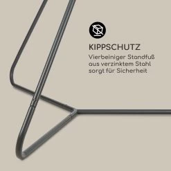 Ischia Rahmen 187 X 258 X 202 Cm (BxHxT) Stahl Grau -Gartenwelt Verkauf 10034958 de 0005 logo