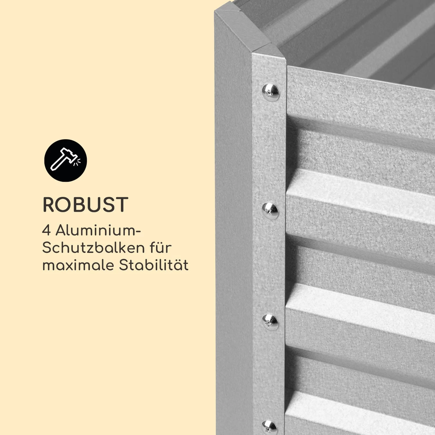 High Grow Straight Hochbeet 100x60x100cm 600l Stahl 7 High Grow Straight Hochbeet 100x60x100cm 600l Stahl – Bild 5