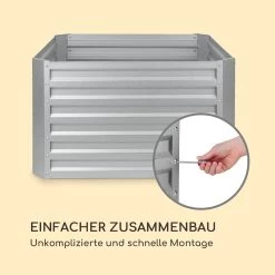 High Grow Straight Hochbeet 100x60x100cm 600l Stahl 16 High Grow Straight Hochbeet 100x60x100cm 600l Stahl -Gartenwelt Verkauf 10035332 de 0007 logo