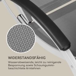 Sunnyvale Liegestuhl Mit Fußteil Aluminium 4-Stufen -Gartenwelt Verkauf 10035337 de 0005 logo