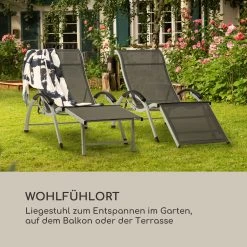 Sunnyvale Liegestuhl Mit Fußteil Aluminium 4-Stufen -Gartenwelt Verkauf 10035337 de 0006 logo