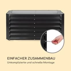 High Grow Straight Hochbeet 120x60x60cm 432l Stahl -Gartenwelt Verkauf 10035350 de 0007 logo