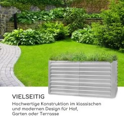 High Grow Straight Hochbeet 200x90x100cm 1800l Stahl -Gartenwelt Verkauf 10035354 de 0002 logo