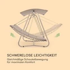 Garden Grove Gartenliege Swing Bed Stahlrahmen Sonnendach Polyester 13 Garden Grove Gartenliege Swing Bed Stahlrahmen Sonnendach Polyester -Gartenwelt Verkauf 10035432 de 0003 logo