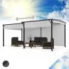 Pantheon Solid Sky Expand Pavillon Seitenwände 3x3-5,6 M Aluminium -Gartenwelt Verkauf 10035870 de 0001 main