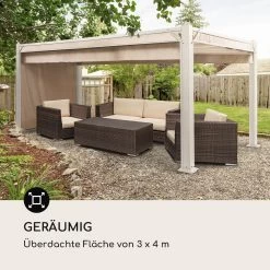 Pantheon Cortina Pavillon Mit Dach 3x4m 4 Seitenteile 14 Pantheon Cortina Pavillon Mit Dach 3x4m 4 Seitenteile -Gartenwelt Verkauf 10035884 de 0004 logo