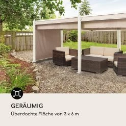 Pantheon Cortina Pavillon Mit Dach 3x6m 4 Seitenteile -Gartenwelt Verkauf 10035886 de 0004 logo