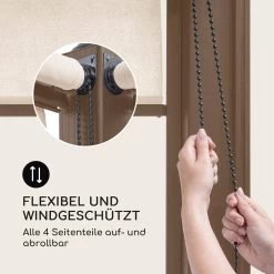 Pantheon Cortina Rust Pavillon Mit Dach 3x4 M 4 Seitenteile -Gartenwelt Verkauf 10035895 de 0005 logo