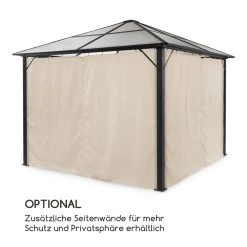 Pantheon Solid Sky Ambient Solar Pavillon 3x3m Polycarbonat Aluminium 14 Pantheon Solid Sky Ambient Solar Pavillon 3x3m Polycarbonat Aluminium -Gartenwelt Verkauf 10035900 de 0004 logo