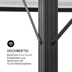 Pantheon Solid Sky Ambient Solar Pavillon 3x3m Polycarbonat Aluminium 18 Pantheon Solid Sky Ambient Solar Pavillon 3x3m Polycarbonat Aluminium -Gartenwelt Verkauf 10035900 de 0008 logo