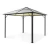 Pantheon Solid Sky Ambient Solar Pavillon 3x3m Polycarbonat Aluminium 1 Pantheon Solid Sky Ambient Solar Pavillon 3x3m Polycarbonat Aluminium -Gartenwelt Verkauf 10035900 yy 0001 titel