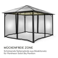 Pantheon Solid Sky Ambient Solar Seitenwände 3x4m Moskito -Gartenwelt Verkauf 10035912 de 0003 logo