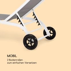 Limala Sonnenliege Lounger Stahl/Aluminium Textilene 150 Kg Mobil 12 Limala Sonnenliege Lounger Stahl/Aluminium Textilene 150 Kg Mobil -Gartenwelt Verkauf 10035921 de 0004 logo