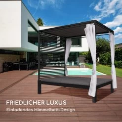 Eremitage Double Lux Sonnenliege 4 Liegepositionen 2 Personen 6 Cm Polster -Gartenwelt Verkauf 10035922 de 0004 logo